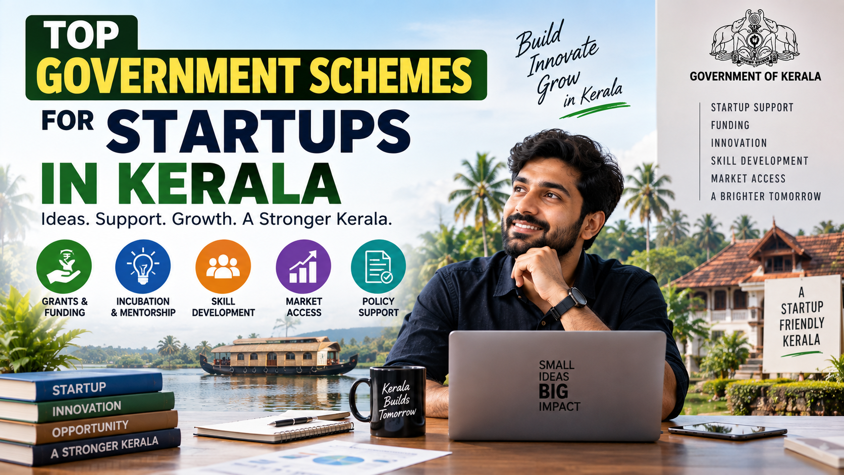 Top Government Schemes for Startups in Kerala